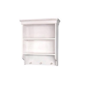 V�greol 2 hylder 3 kroge 50x19x59cm