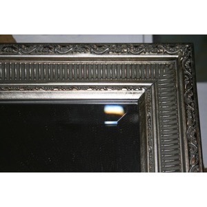 S�lv spejl facet 40x60cm
