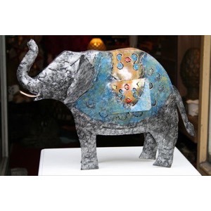 Elefant i jern h:37cm
