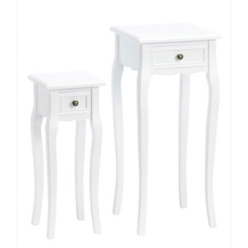 Konsolbord 1 skuffe 36x36x81cm