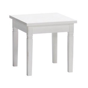 Sofabord hvidt 50x50x50cm - Se flere Hvide møbler og Spejle