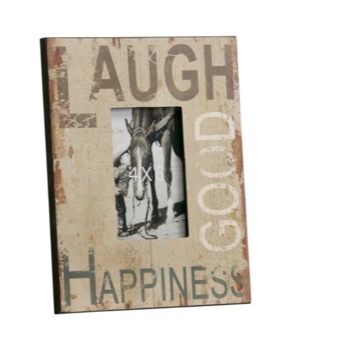 Foto ramme Laugh Good Happiness 23x28 cm