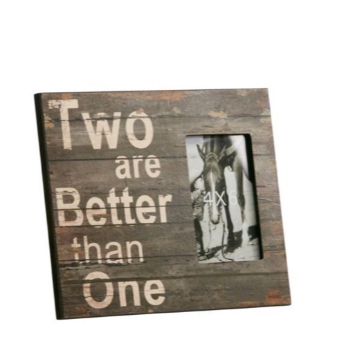 Fotoramme Two Are Better Than One 28x23cm