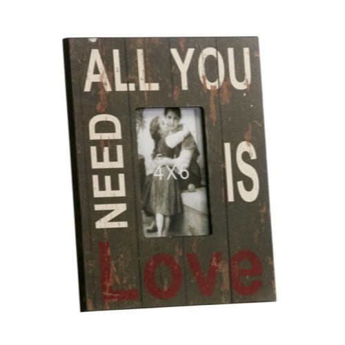 Fotoramme All You Need Is Love 23x28cm