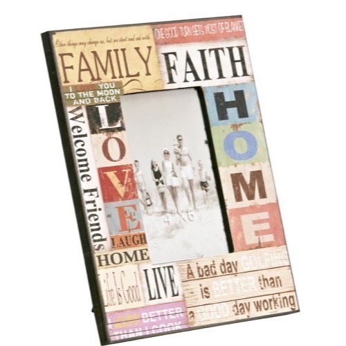 Fotoramme træ FAITH 21x26cm