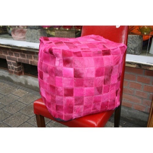 Eks. på indisk marokkopude 40x40x40cm Firkantet