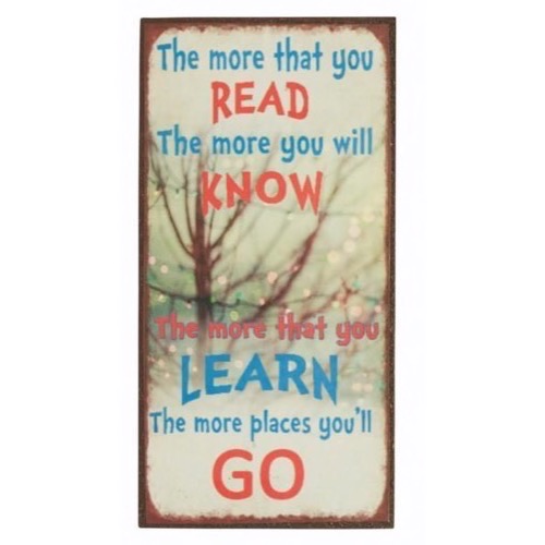 Magnet 5x10cm The More That You Read