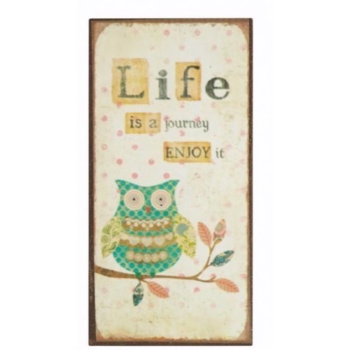 Magnet 5x10cm Life Is A Journey