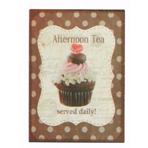 Magnet 5x7cm Afternoon Tea Served Daily