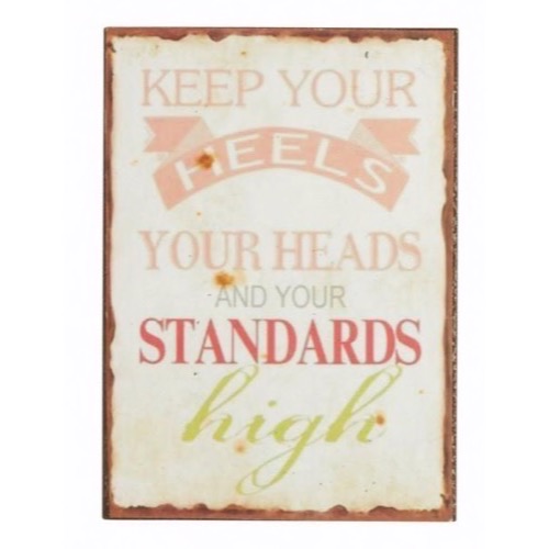 Magnet 5x7cm Keep You Heels