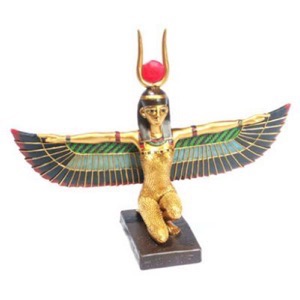 Egyptisk Gudinde Isis b:24cm - Se flere Egyptiske figurer