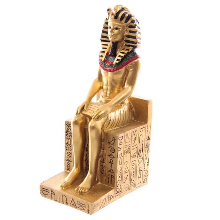 Egyptisk Farao Ramses II figur h9cm - Se flere Egyptiske figurer