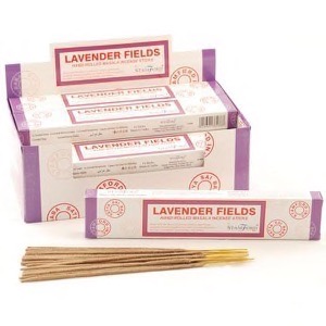 Røgelse Masala Lavendel Field - Se flere Røgelsespinde og Spejle