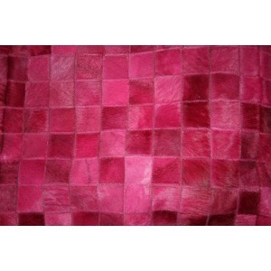 Mørk pink indisk marokko gulvpude 50x50x40cm