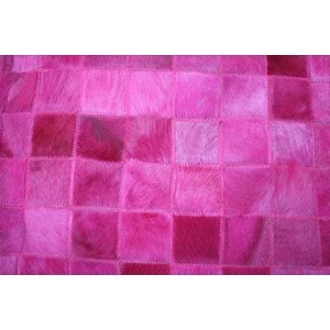 Pink indisk marokko gulvpude 40x40x40cm