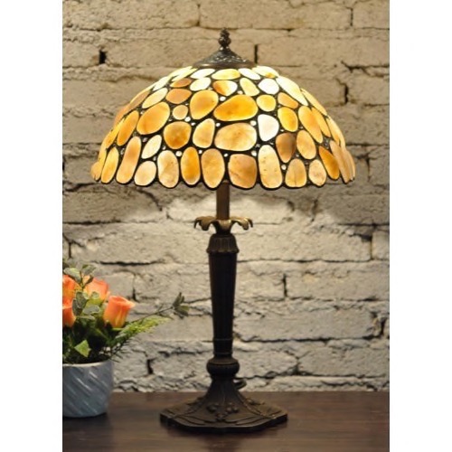 Tiffany lampe Potato Jadesten - Se Tiffany lamper 