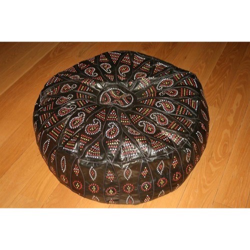 Marokkopude sort 80x30cm