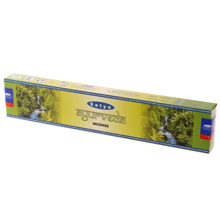 15 stk. ca. 20cm lange røgelsespinde Ayurveda duft