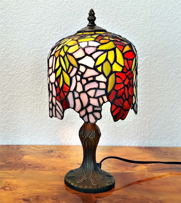 Tiffany bordlampe DK125 Wisteria